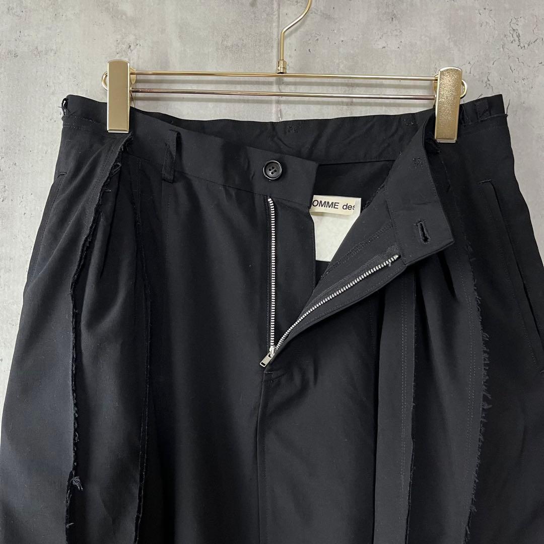 コムデギャルソン サルエルパンツ ブラック メンズ　S モード　良品　変形パンツ