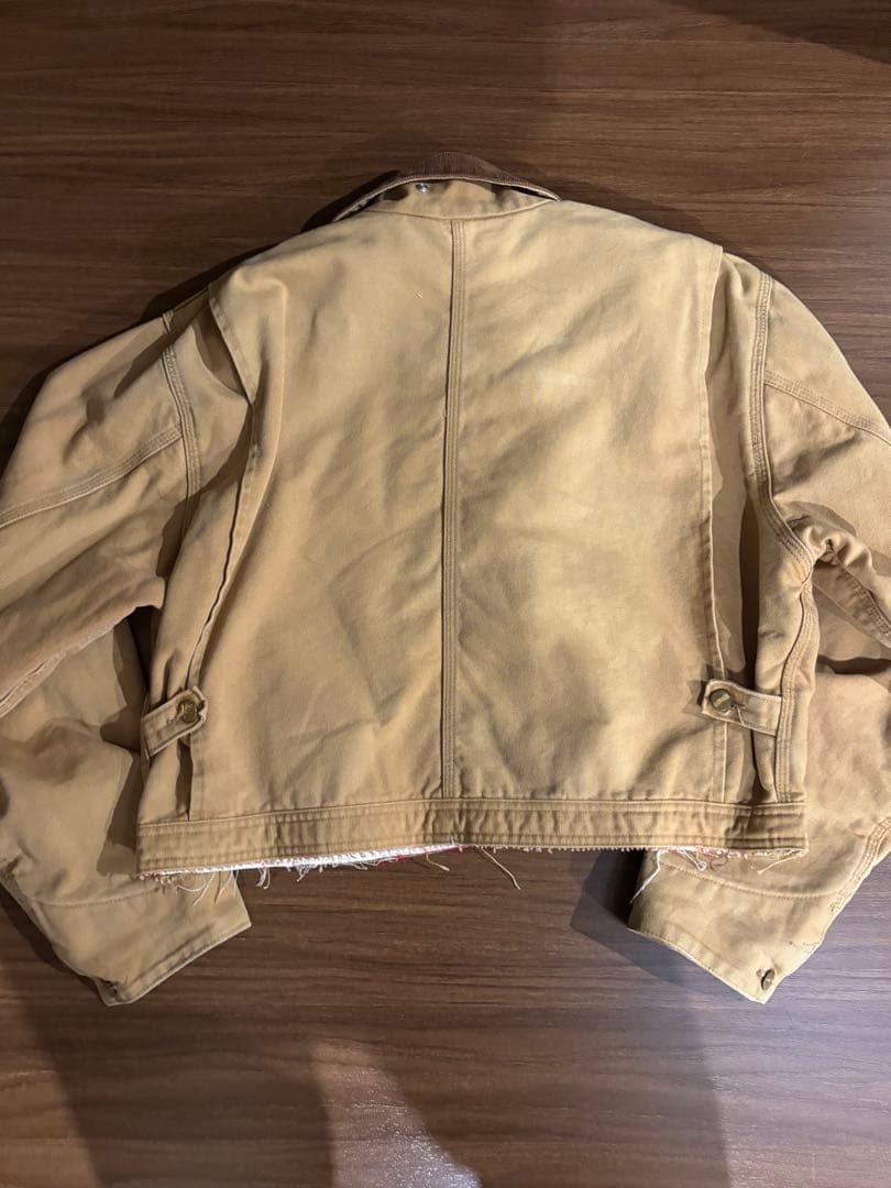リメイク Carhartt デトロイトジャケット ファイヤーマンジャケット