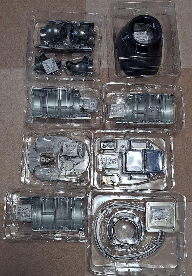 ②アシェットマジンガーZをつくる37号～68号出品①②③全ての購入が必須条件です