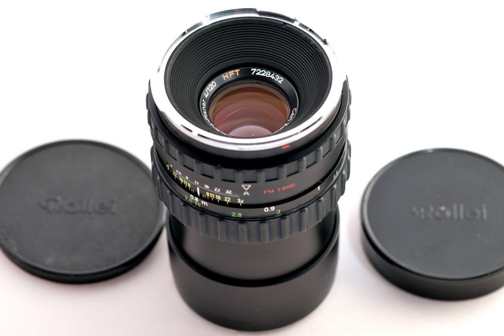 カール・ツアイス　マクロ・プラナー120mm f4. PQ ローライ 6000
