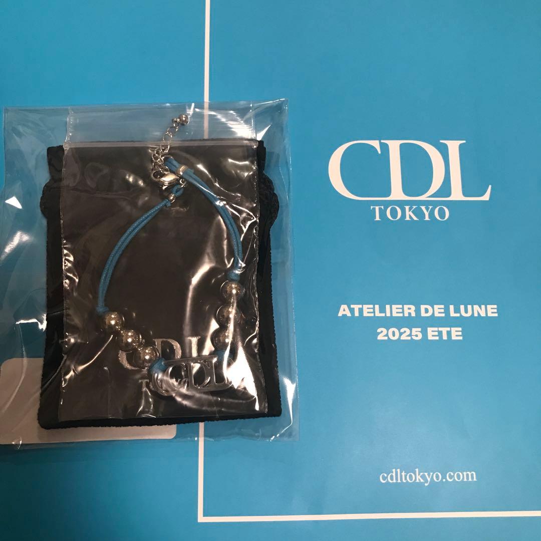 CDL TOKYO Orbit Bracelet Black ブレスレット 青