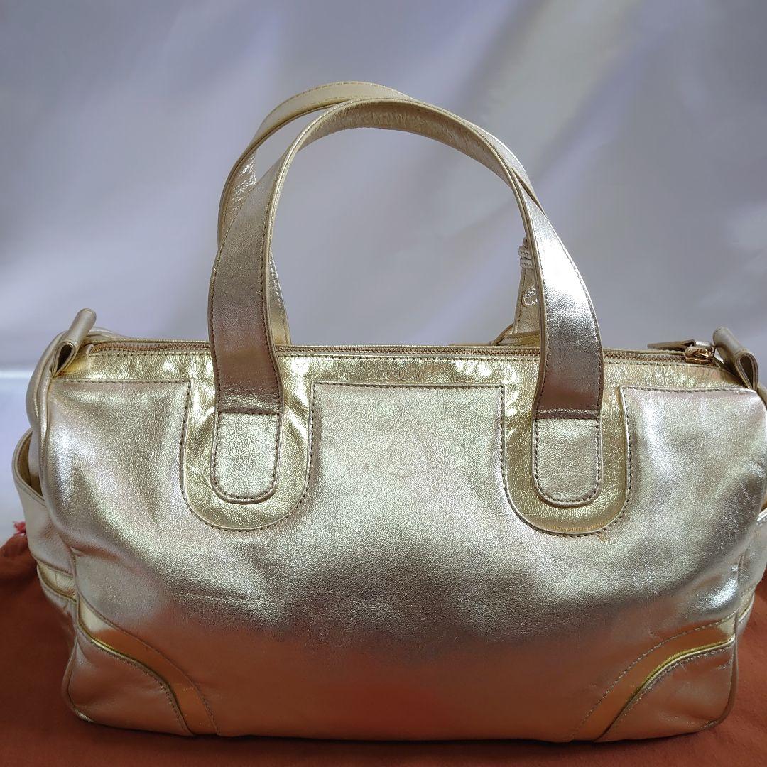 美品 LOEWE ハンドバッグ レザー