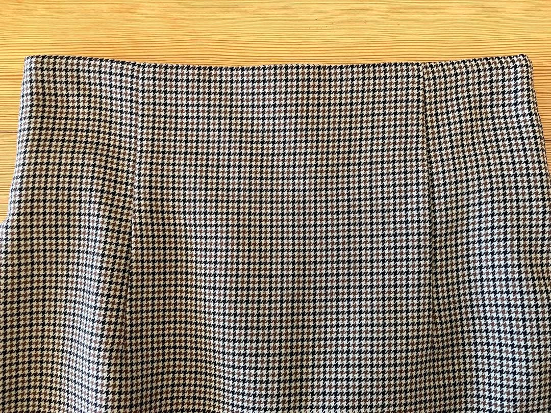 MADISONBLUE チェック柄　タイトスカート 00 XSマディソンブルー