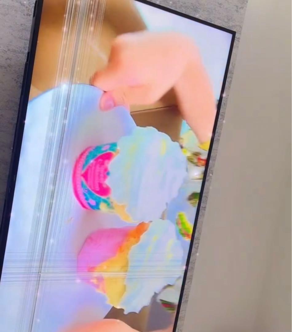 テレビ75型　薄型　期間限定出品