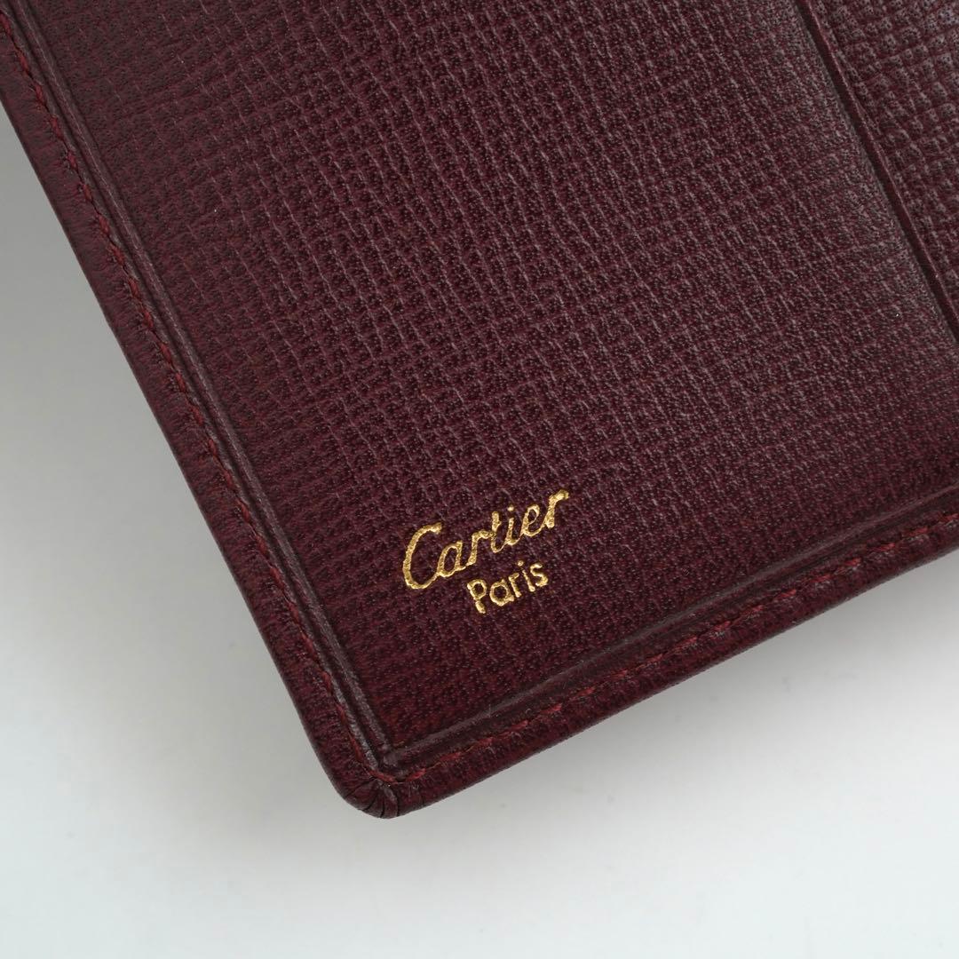 C☆shop ✨極上美品・箱付き✨　Cartier 二つ折り　マストライン