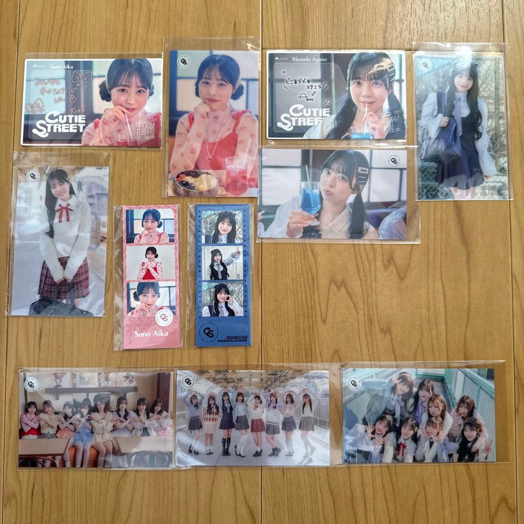 CUTIE STREET ラブトレ ラッフル 50連 集合アクスタ まとめ売り