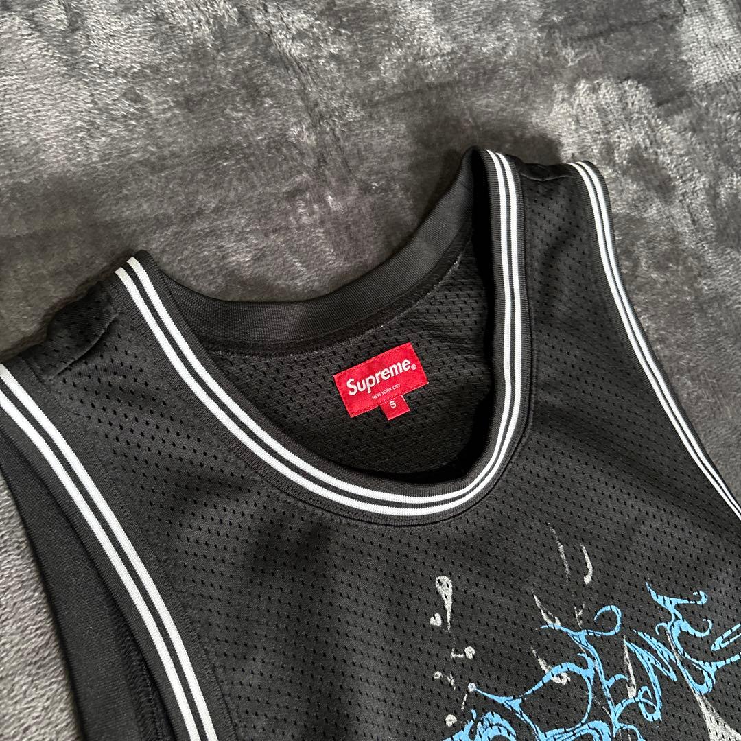新品シュプリーム　タンクトップ　Animal Basketball Jersey