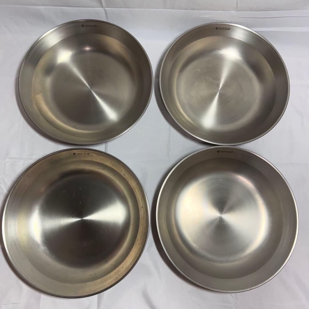  PEAKスノーピーク テーブルウェア4点セット4人分