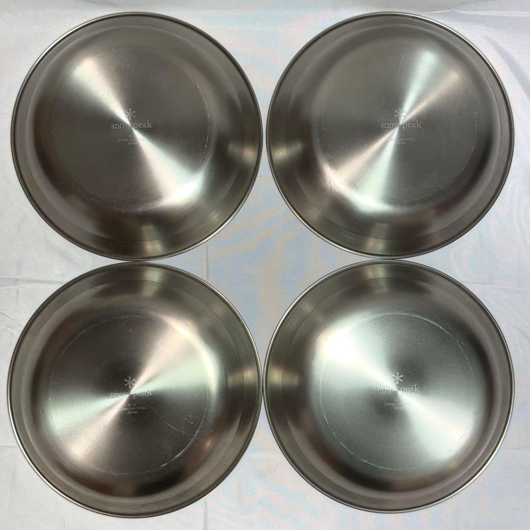  PEAKスノーピーク テーブルウェア4点セット4人分
