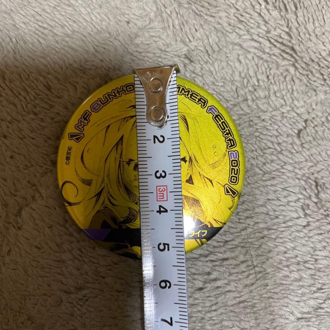 MF文庫 Jサマーフェスタ 2020 ノーゲーム・ノーライフ 缶バッジ