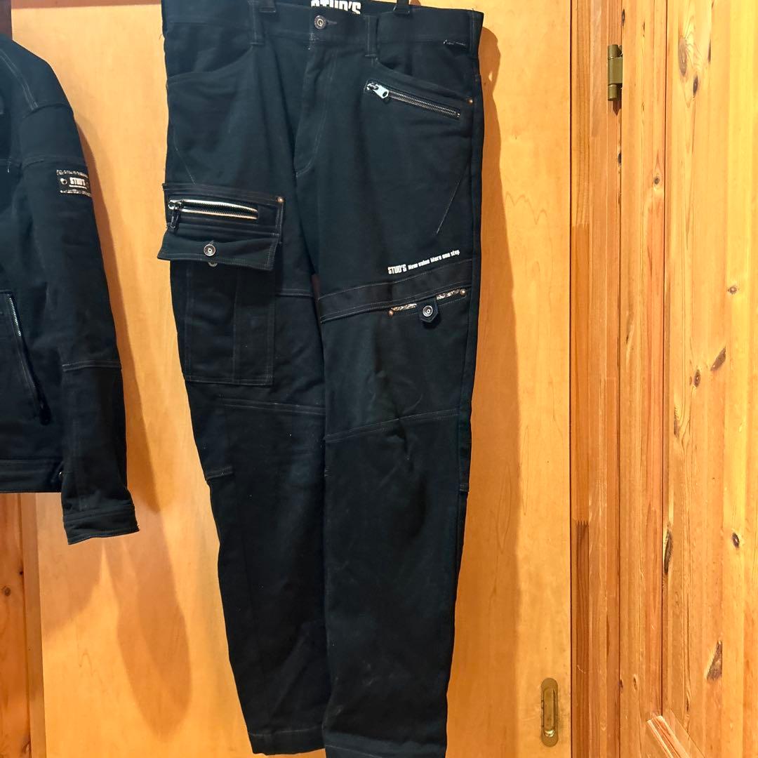 値下げしました！作業着STUD’Sコーデュラストレッチ上下セット3L