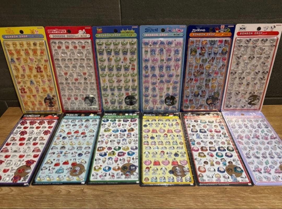 NEW【全種ボンボンドロップミニ】ディズニー スヌーピーコンプリート