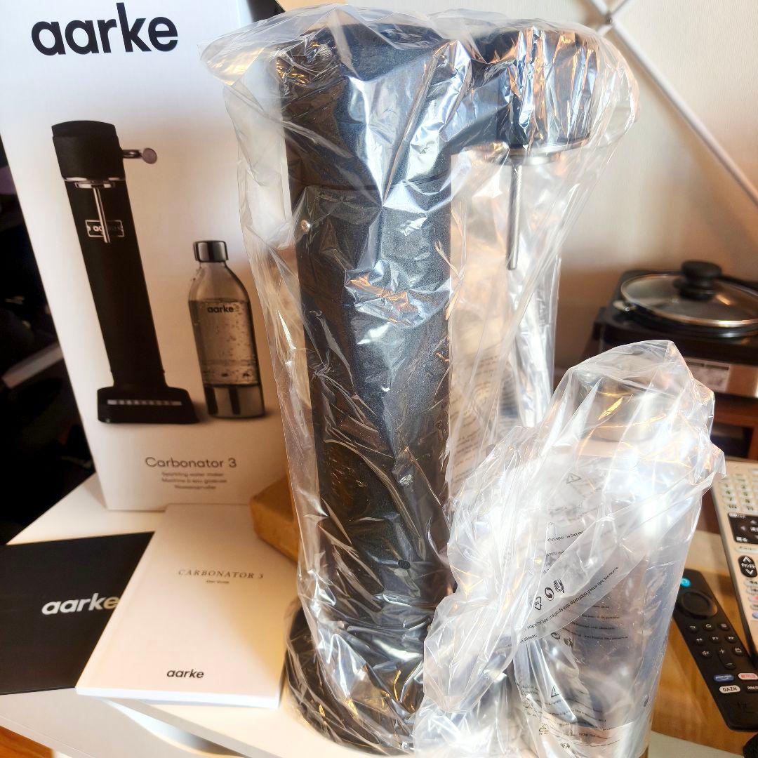 未使用品【専用ボトル１本】aarke カーボネーター3 炭酸水メーカー ソーダ水