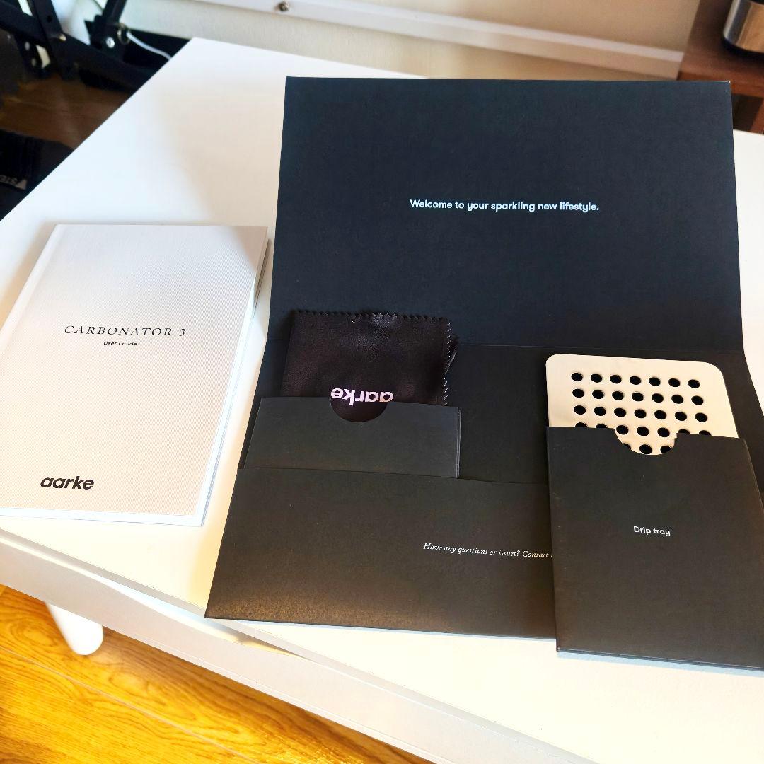 未使用品【専用ボトル１本】aarke カーボネーター3 炭酸水メーカー ソーダ水