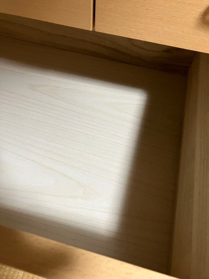 ナチュラル木製チェスト