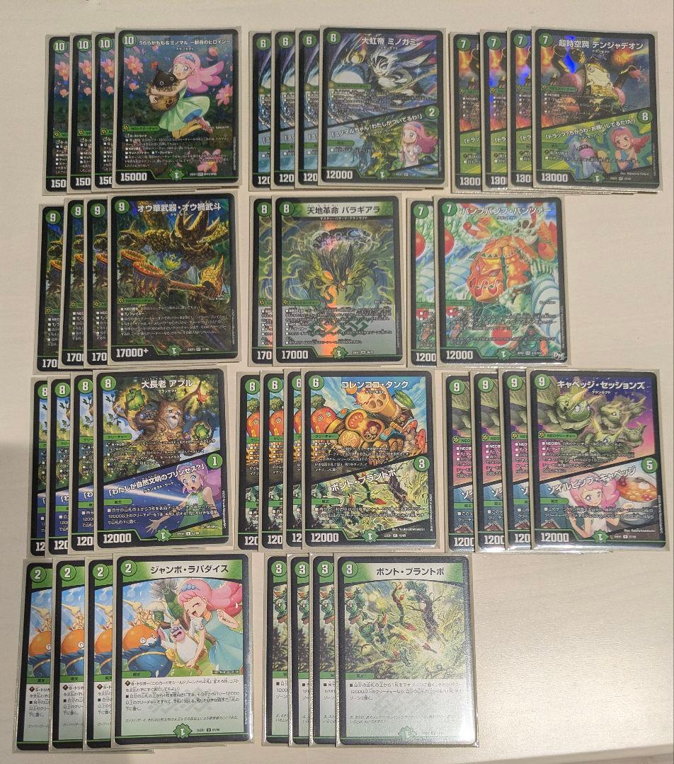 グランセクト　キャベッジ　デッキ　デュエルマスターズ