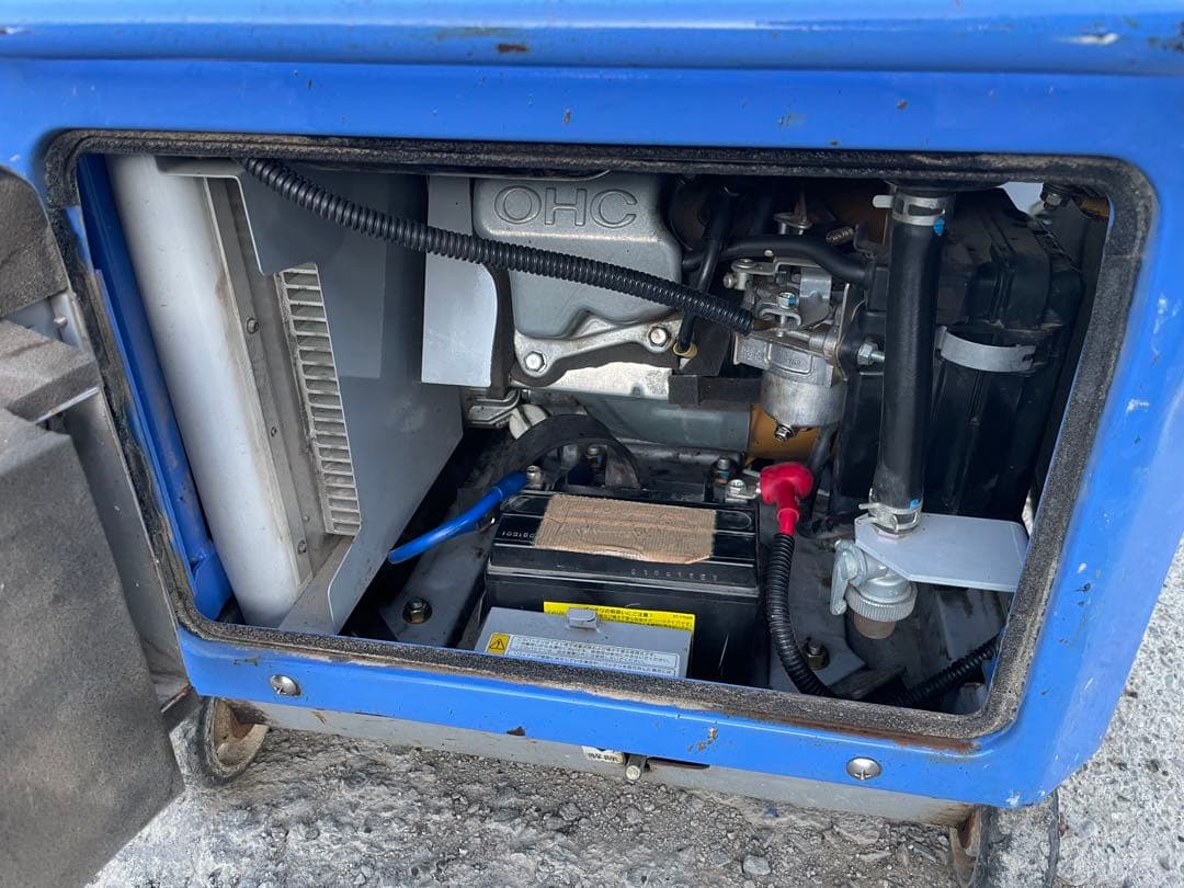 Denyo（デンヨー）製 溶接兼用発電機 GAW-150ES2 です。29時間