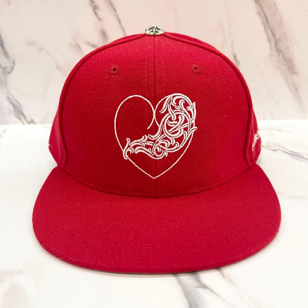 【年末セール】31日まで 新品未使用クロムハーツ ハートロゴベースボールキャップ