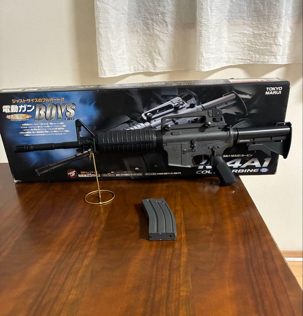 美品　東京マルイ カスタム品　M4A1 電動ガン　ボーイズ　金属ピニオンギア