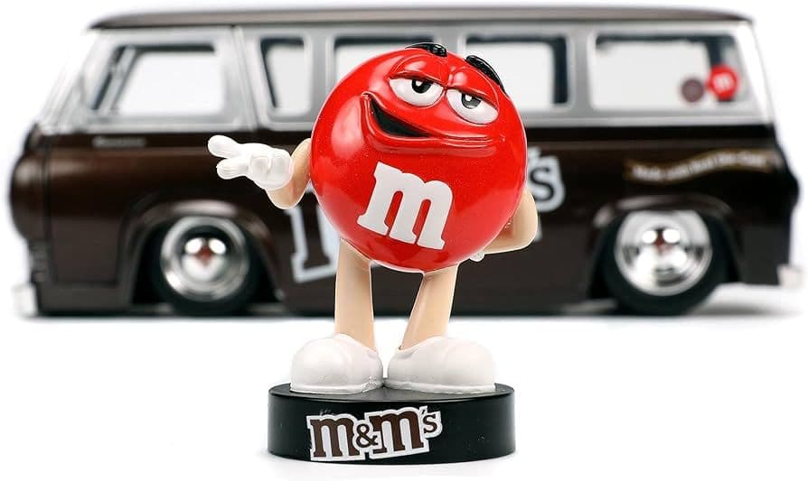Jada 1/24 M&M‘s レッド&1965 フォードエコノライン　8/14