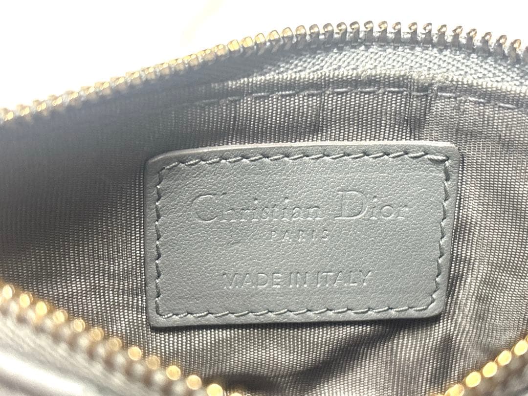 Christian Dior レディディオール　ケース　グレー