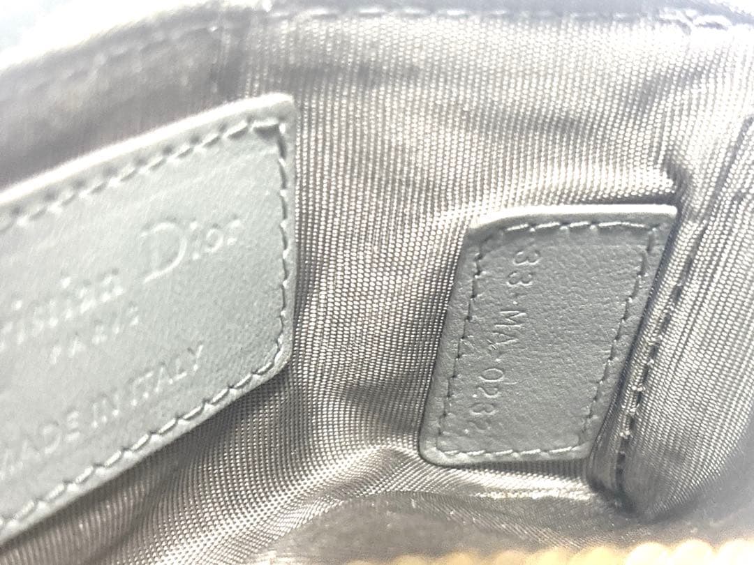 Christian Dior レディディオール　ケース　グレー