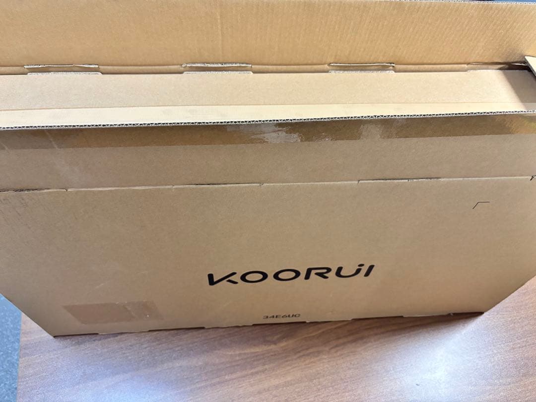 KOORUI 湾曲ウルトラワイドモニター 34インチ