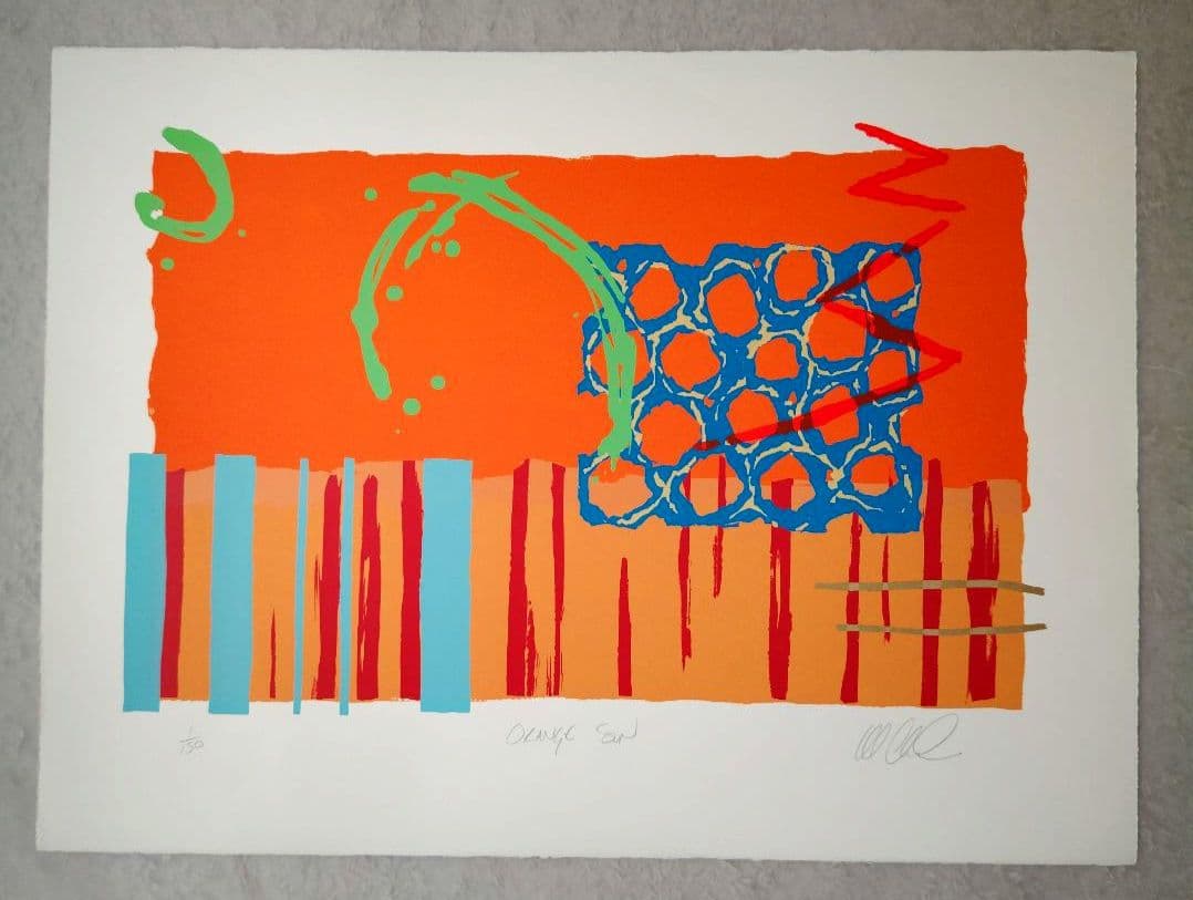 特価◯絵画　シルクスクリーン版画　シ―ト