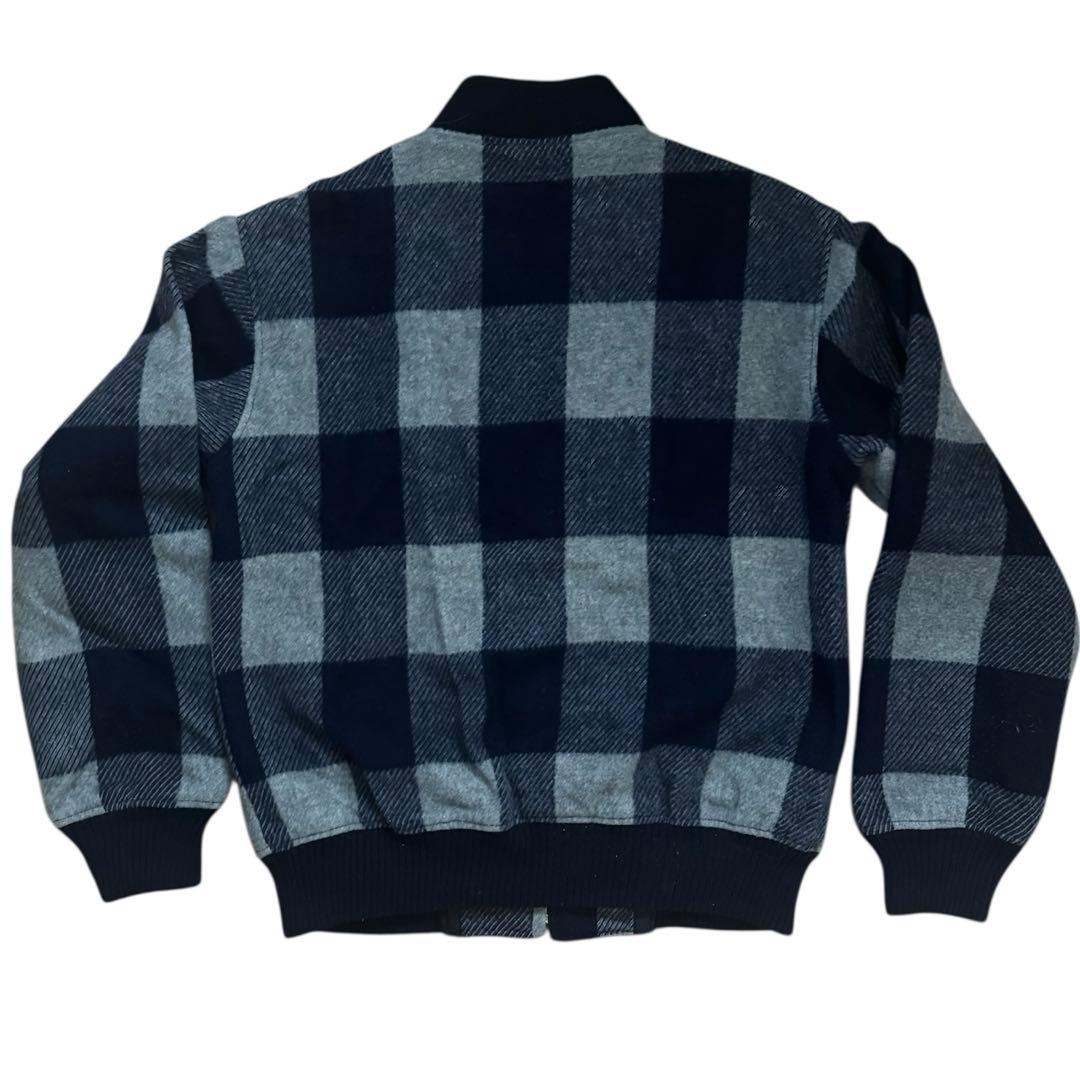 70s CASUAL ウールブルゾン ギャバジャケット ヴィンテージ Y2K