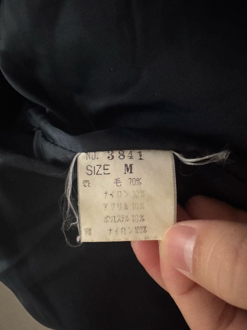 70s CASUAL ウールブルゾン ギャバジャケット ヴィンテージ Y2K