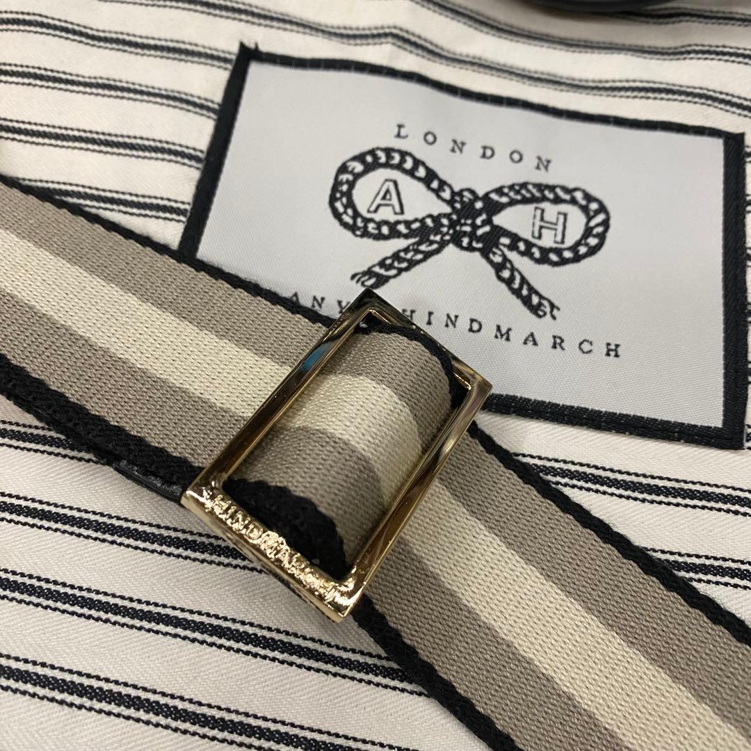 s*4様 Anya Hindmarch クロコ型押し 2WAY ハンドバッグ カ