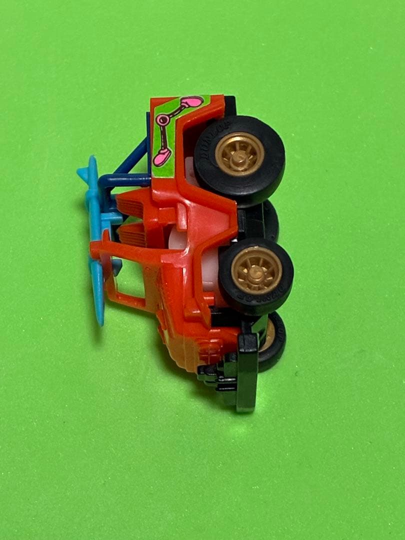 チョロQ、ランドクルーザー・オレンジ色