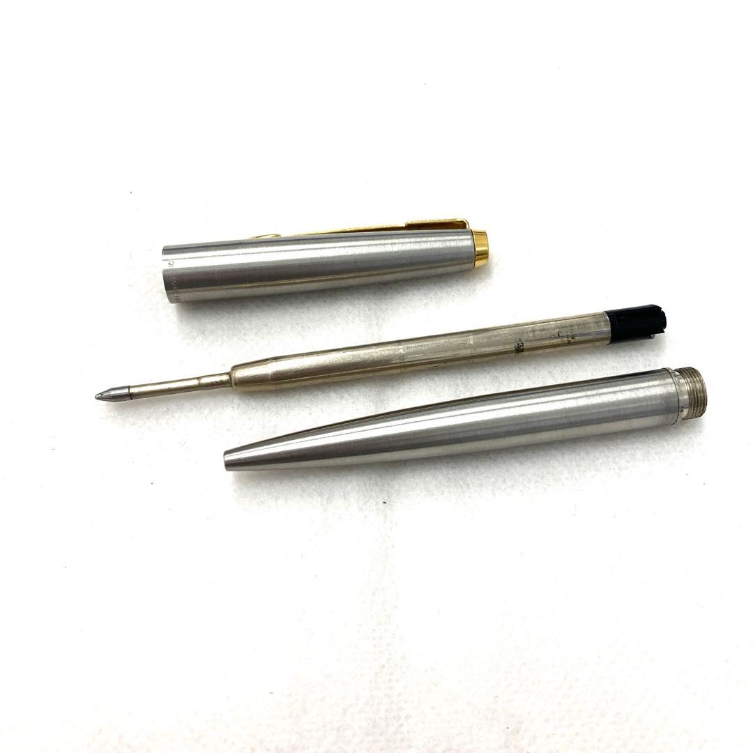 【正規品】PARKER ノック式ボールペン　シルバー×ゴールド　アメリカ製