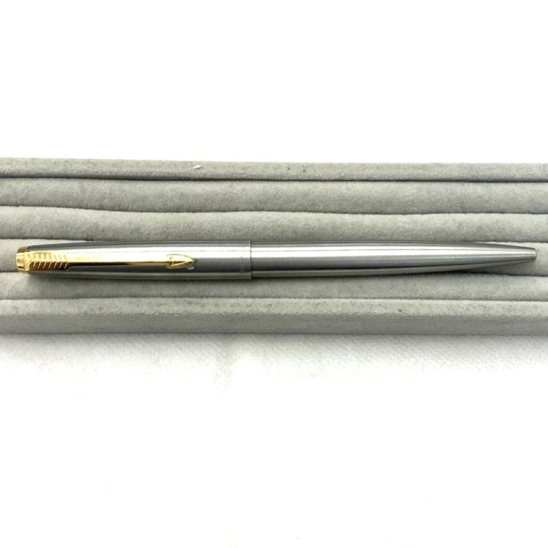 【正規品】PARKER ノック式ボールペン　シルバー×ゴールド　アメリカ製
