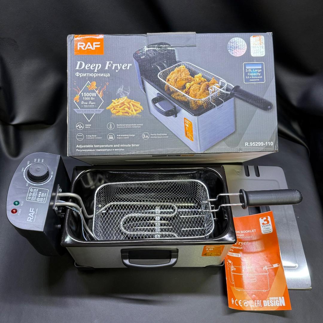 ◉※前Hd1001 未使用保管品 RAF Deep Fryer 電気フライヤー