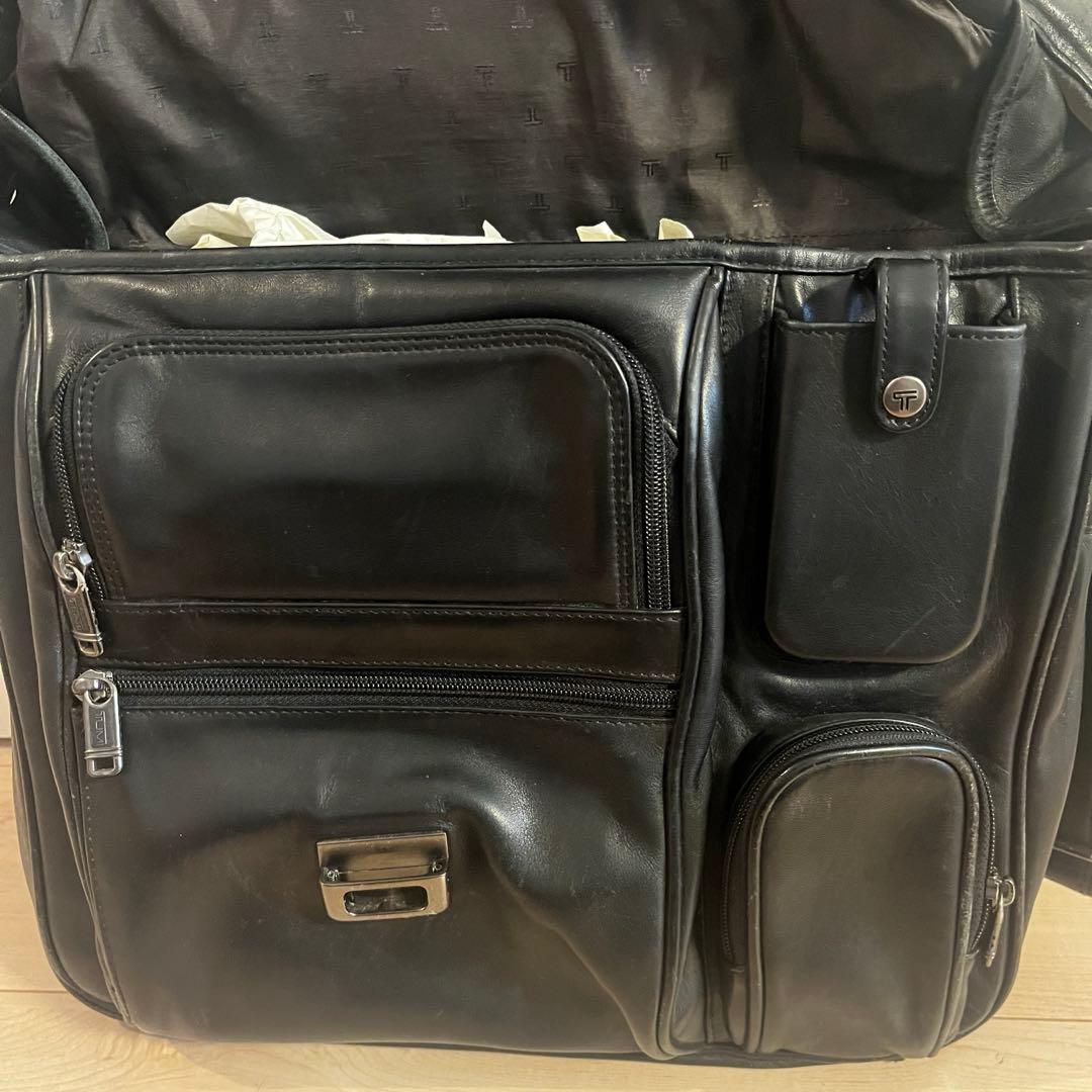Tumi 希少　アメリカ購入　ビジネスバッグ　レザー
