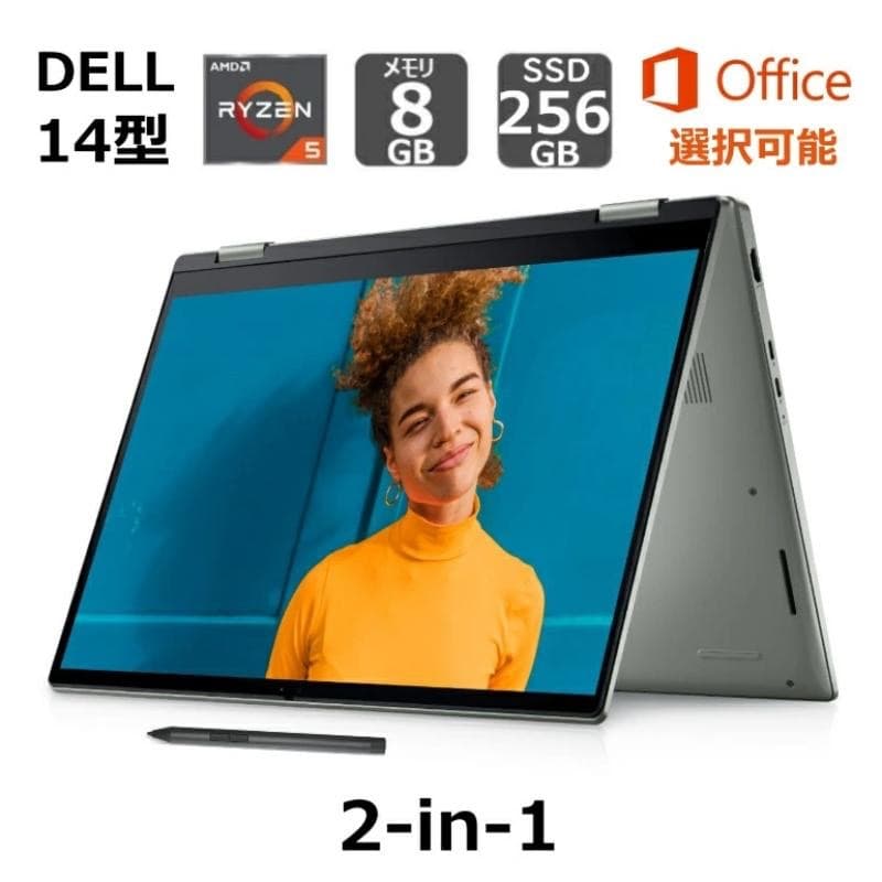 DELL Inspiron 14 Ryzen5 office付 ジャンク扱い
