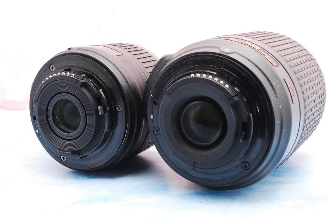 ✨Nikon D5600✨ショット数少✨一眼レフカメラ✨望遠レンズ付Wレンズ