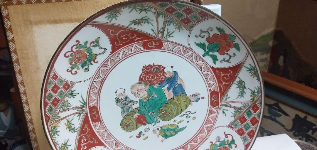 古九谷焼大皿36センチです