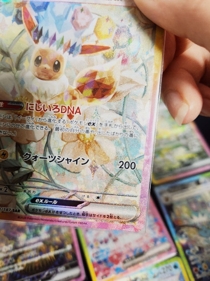 テラスタルフェスex ブイズ SAR ポケモンカード 10種類 コンプ