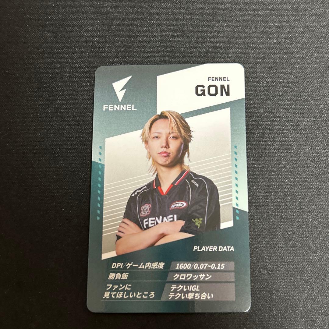 VCJ sp2 プレイヤーカード FENNEL GON