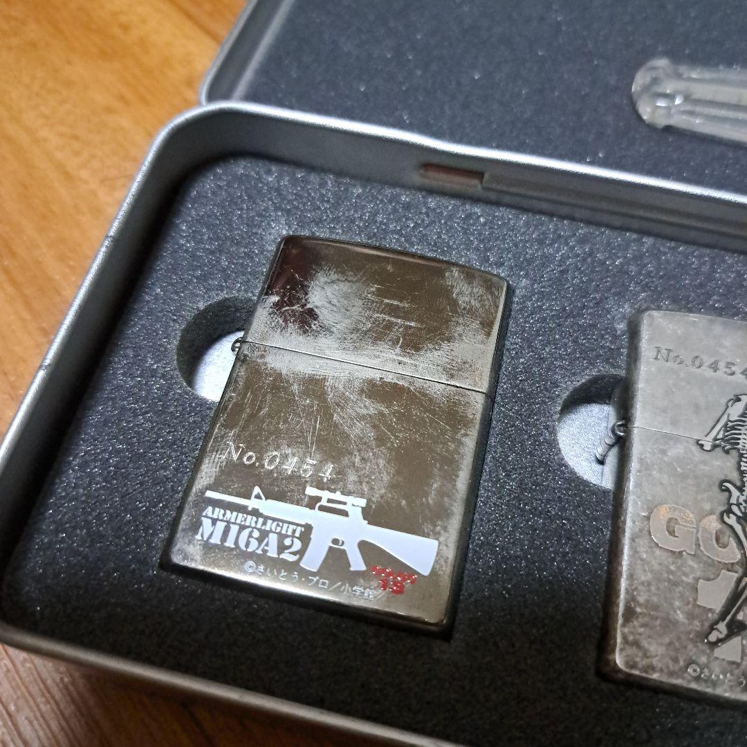 ゴルゴ13　ジッポ　Zippo　未使用　オイルライター　ケース付