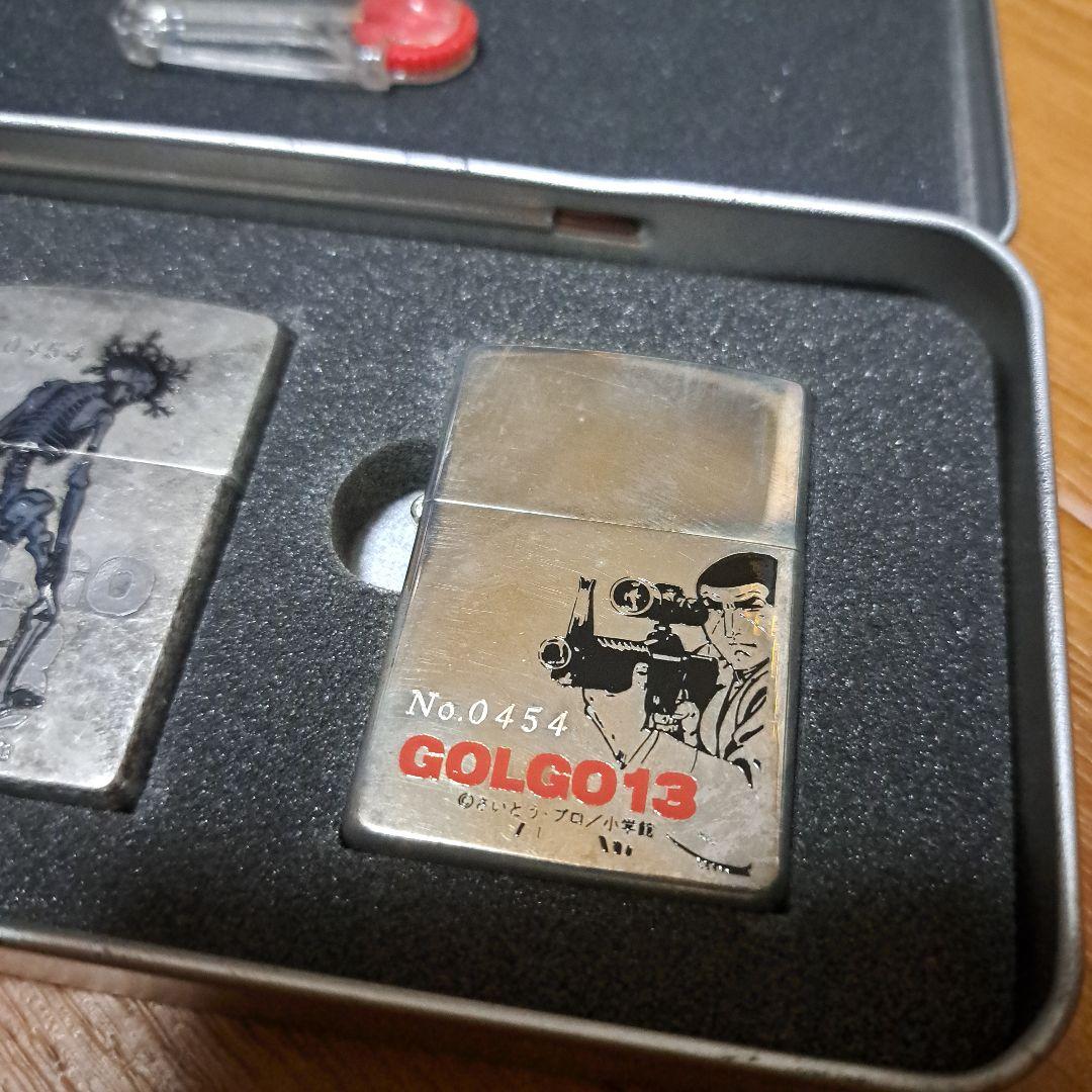 ゴルゴ13　ジッポ　Zippo　未使用　オイルライター　ケース付