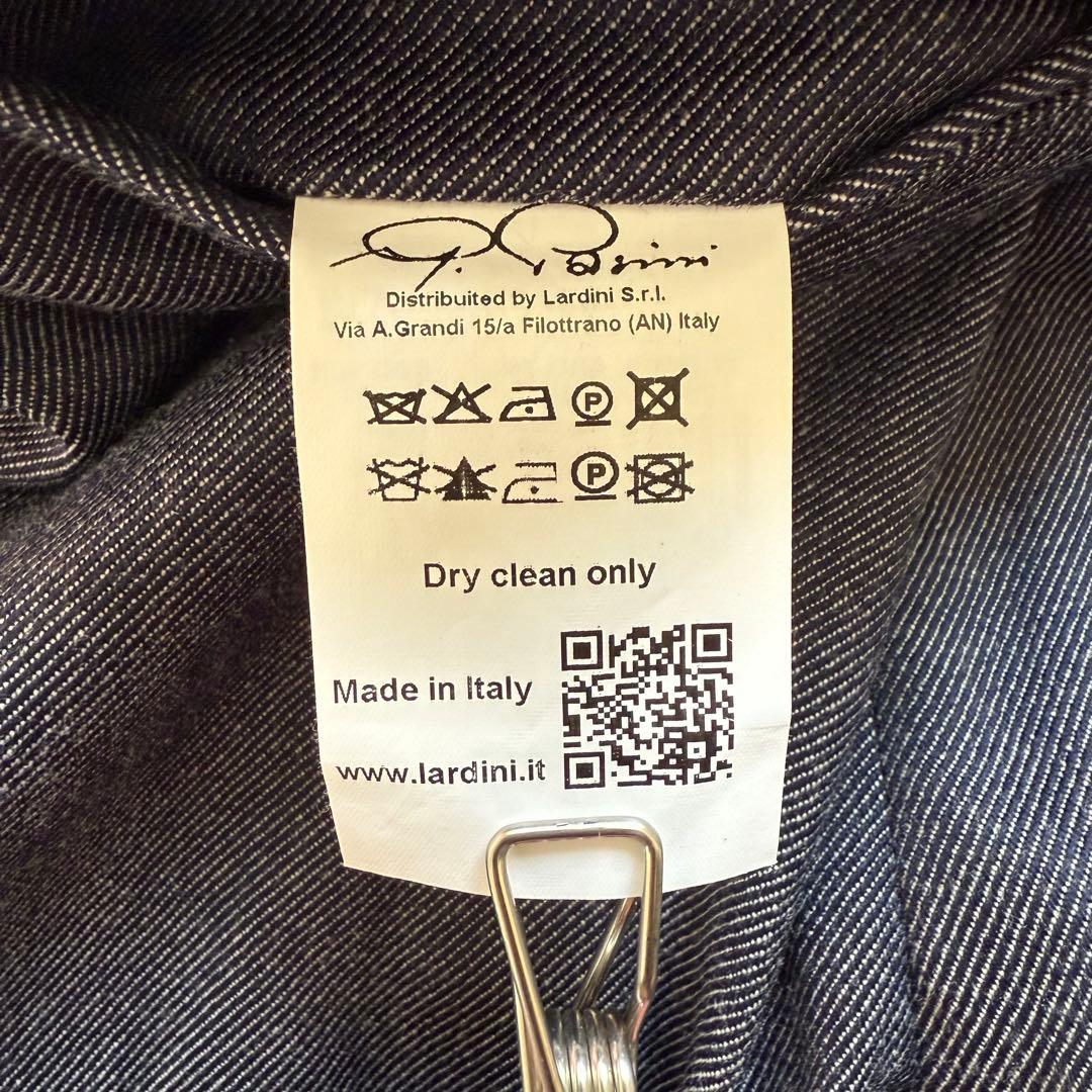 【極美品】ガブリエレ パジーニ ウールツイル サルエルスラックス ネイビー