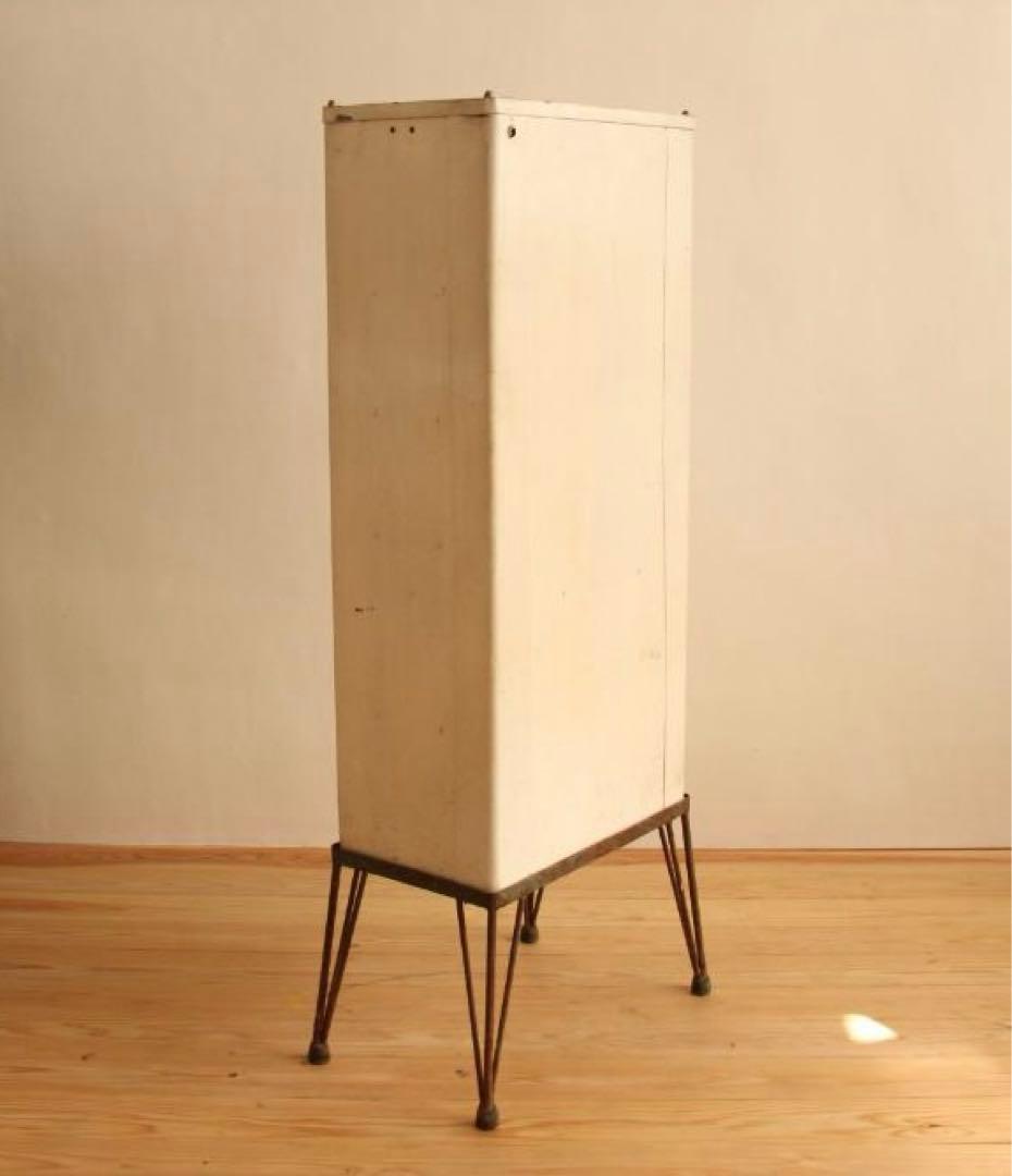 消毒ケース　病院　理容室　店舗什器　古家具　和家具　ビンテージ　アンティーク