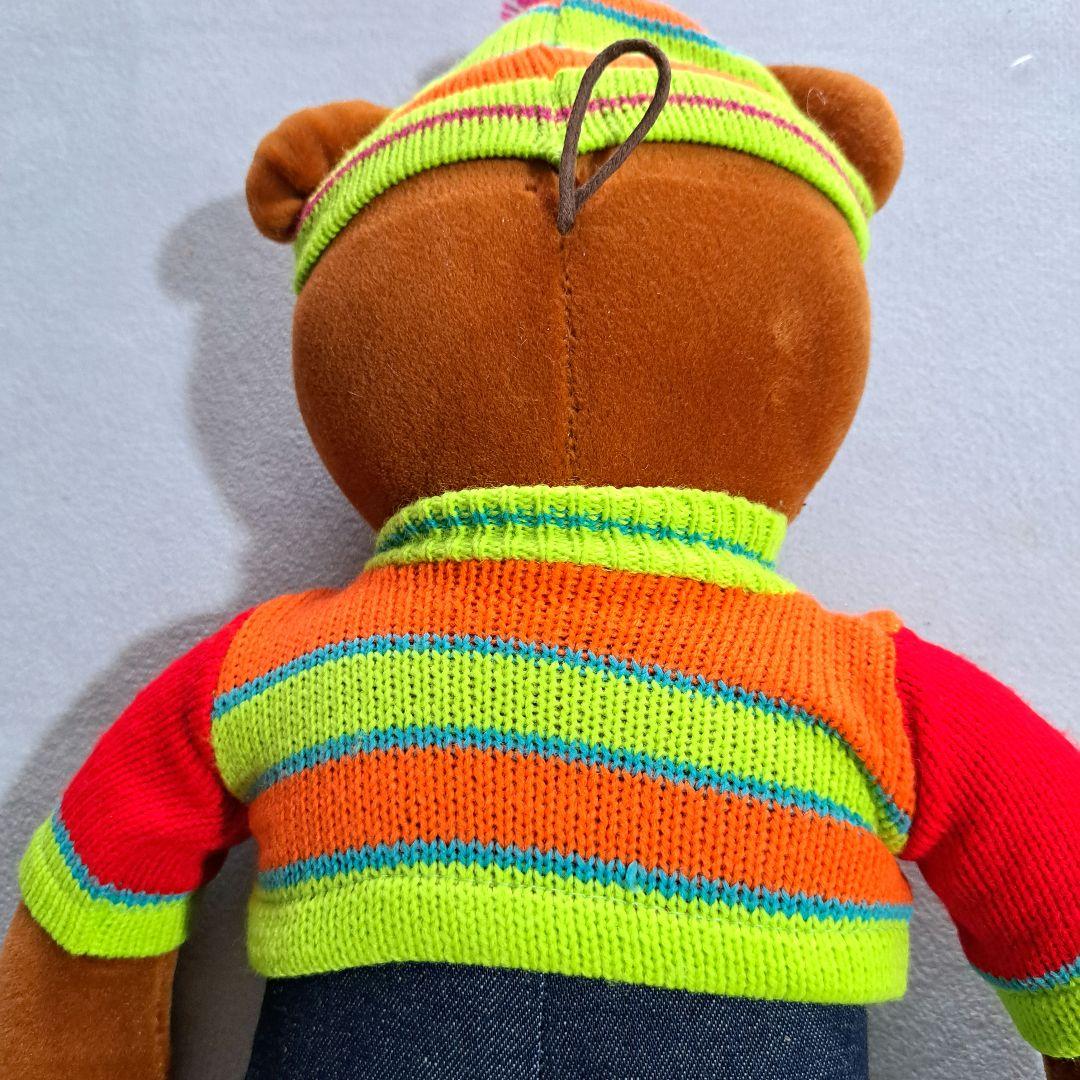 バギーズジーンズベア　nao's デニムを履いたくまのぬいぐるみ　レトロ