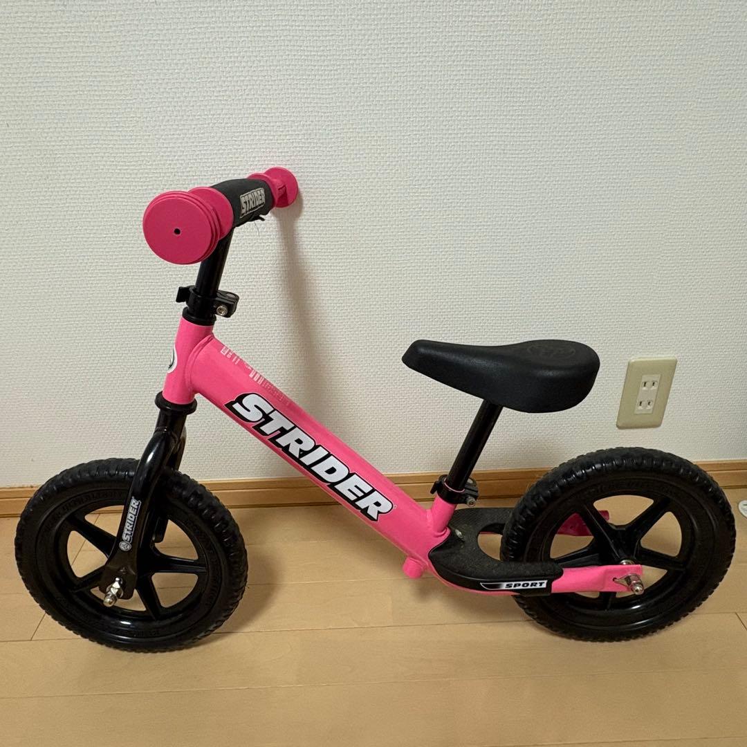 STRIDER バランスバイク ピンク