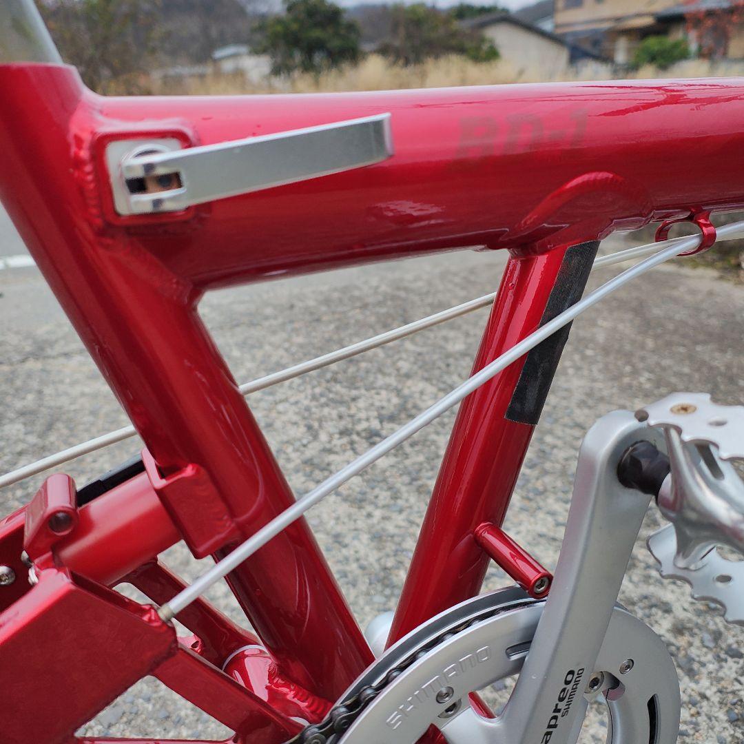 《ジャンク》BD-1 CAPREO 18インチ 折りたたみ自転車