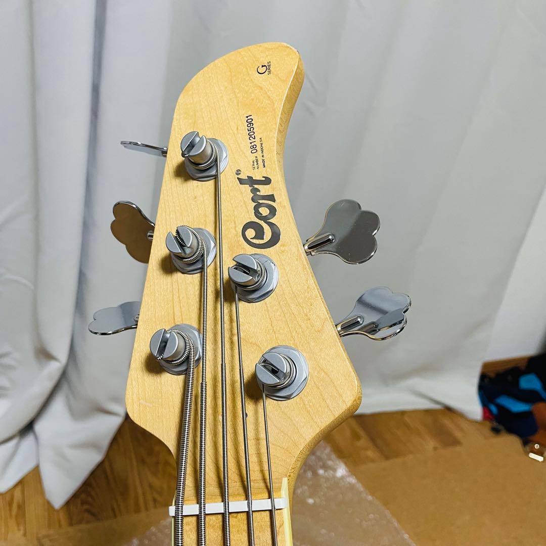 【希少】Cort GB75 5弦エレキベース　5st アクティブ