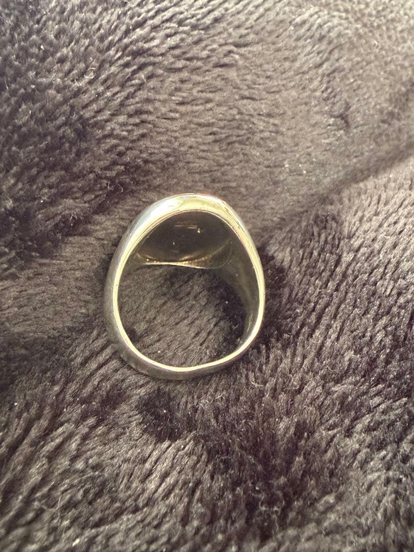 （W）超希少！美品✨SAAD サード インレイワークリングインディアンジュエリー